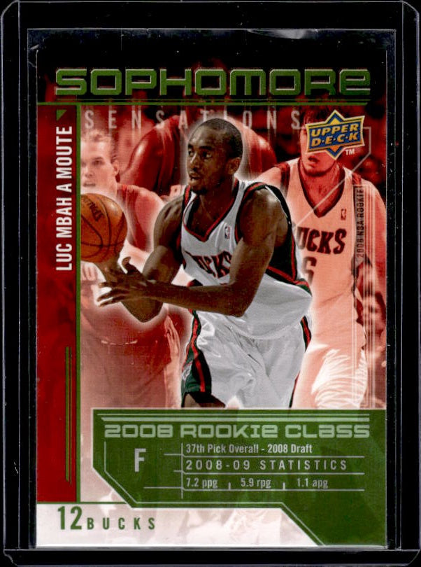 2009-10 Upper Deck #SS-LM Luc Richard Mbah A Moute Sophomore Sensations