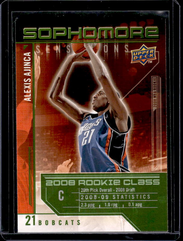 2009-10 Upper Deck #SS-AA Alexis Ajinca Sophomore Sensations