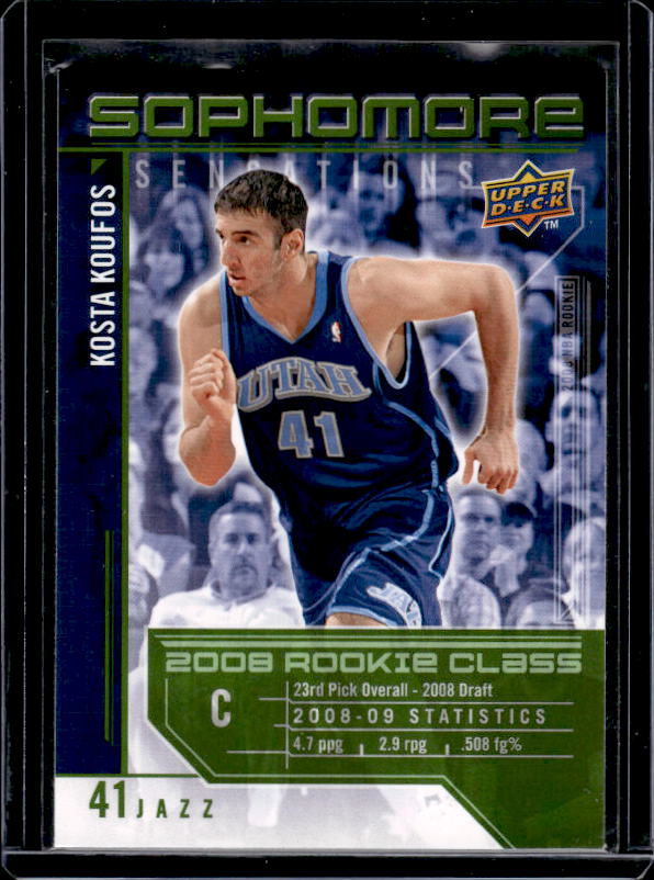 2009-10 Upper Deck #SS-KK Kosta Koufos Sophomore Sensations