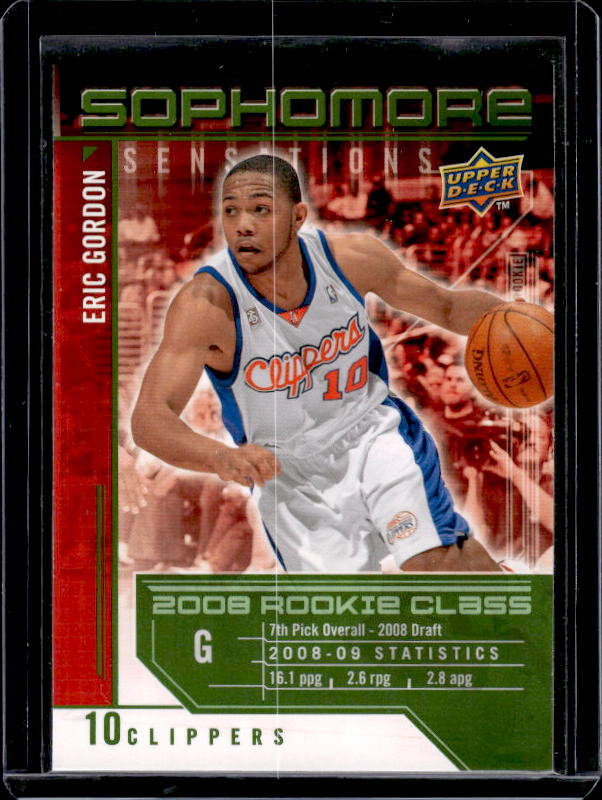 2009-10 Upper Deck #SS-EG Eric Gordon Sophomore Sensations