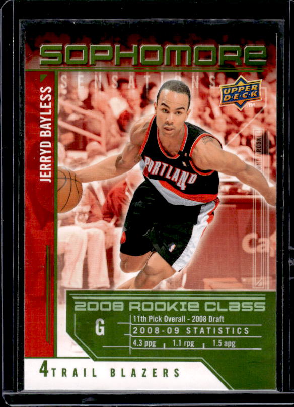 2009-10 Upper Deck #SS-JB Jerryd Bayless Sophomore Sensations