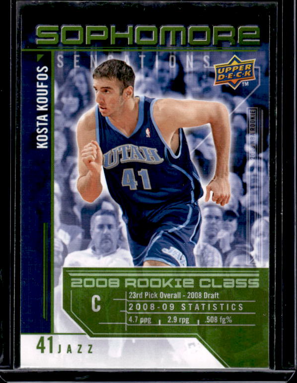 2009-10 Upper Deck #SS-KK Kosta Koufos Sophomore Sensations