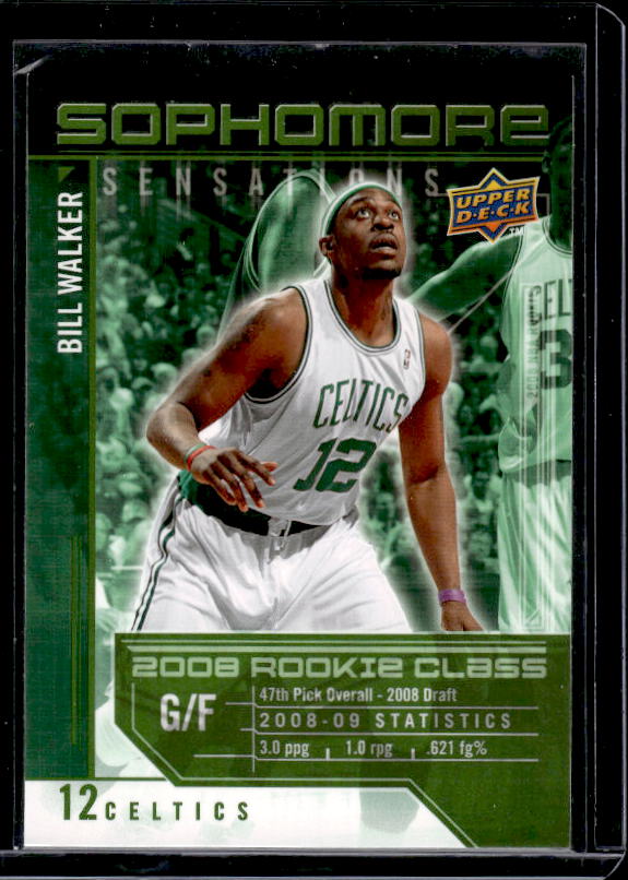 2009-10 Upper Deck #SS-BW Bill Walker Sophomore Sensations Autographs #/199