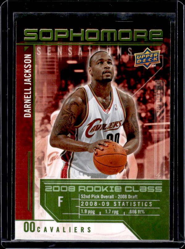 2009-10 Upper Deck #SS-DJ Darnell Jackson Sophomore Sensations Autographs #/199