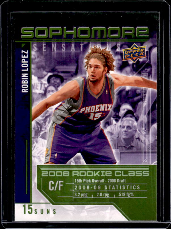 2009-10 Upper Deck #SS-RL Robin Lopez Sophomore Sensations
