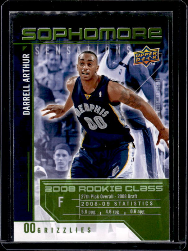 2009-10 Upper Deck #SS-AR Darrell Arthur Sophomore Sensations