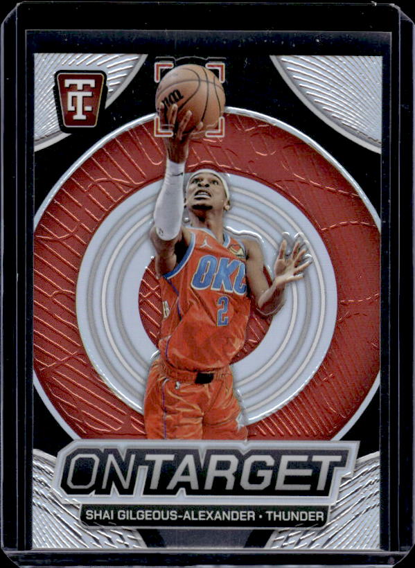 2024-25 Panini Totally Certified #14 Shai Gilgeous-Alexander On Target Mirror
