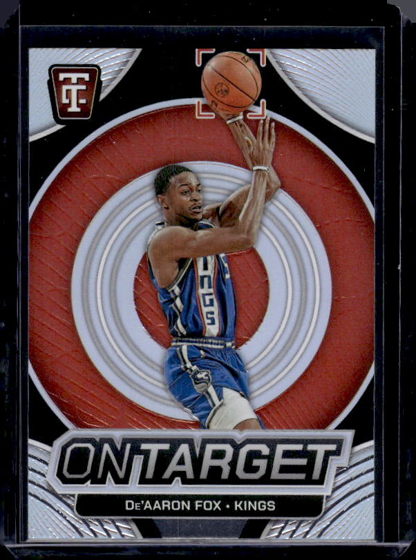 2024-25 Panini Totally Certified #8 De'Aaron Fox On Target