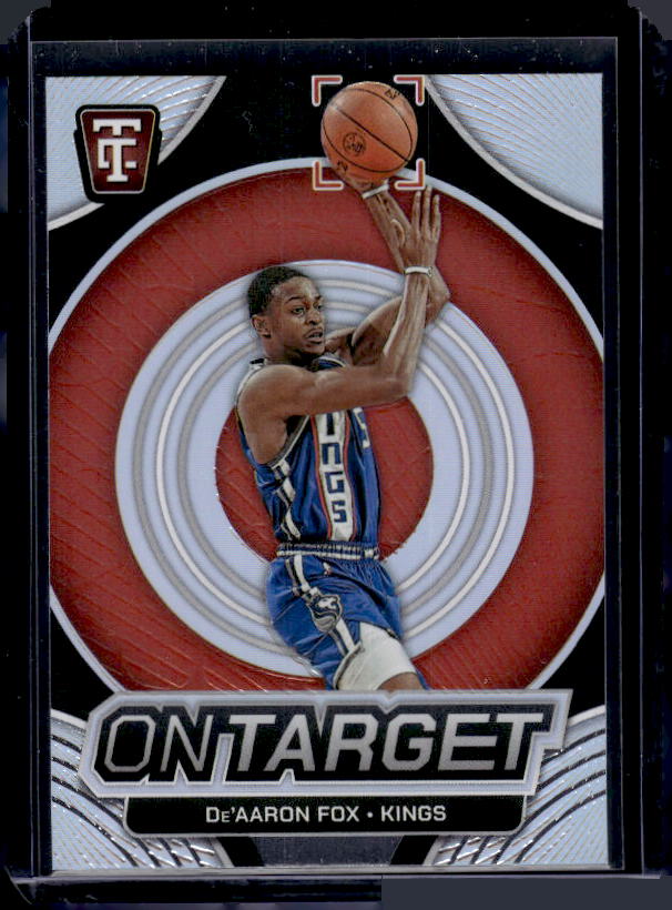2024-25 Panini Totally Certified #8 De'Aaron Fox On Target
