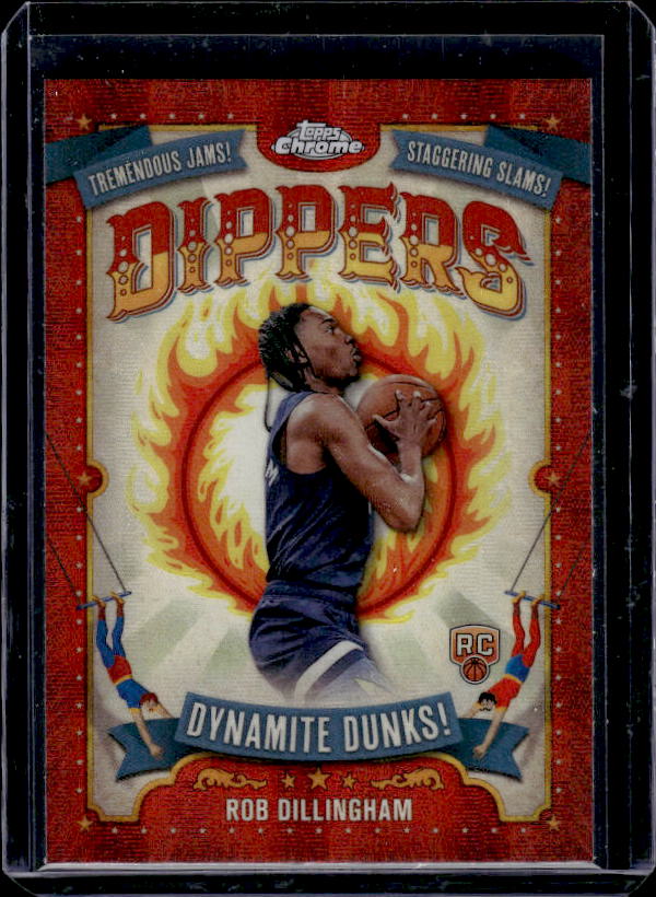 2024-25 Topps Chrome #D-24 Rob Dillingham Dippers SSP