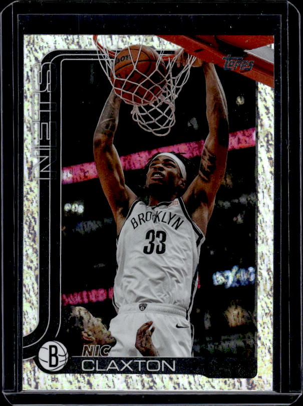2025-26 Topps #10 Nic Claxton Crackleboard