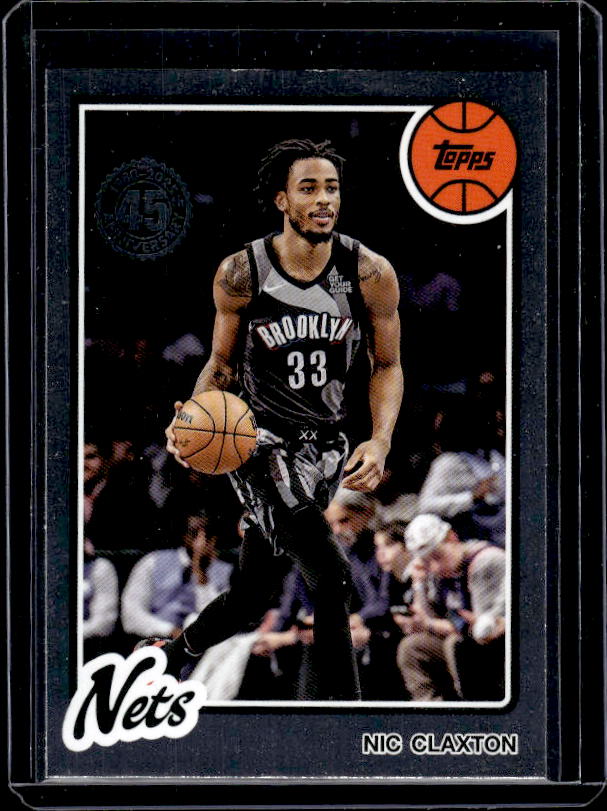 2025-26 Topps #80BK-48 Nic Claxton 1980-81 Topps Basketball