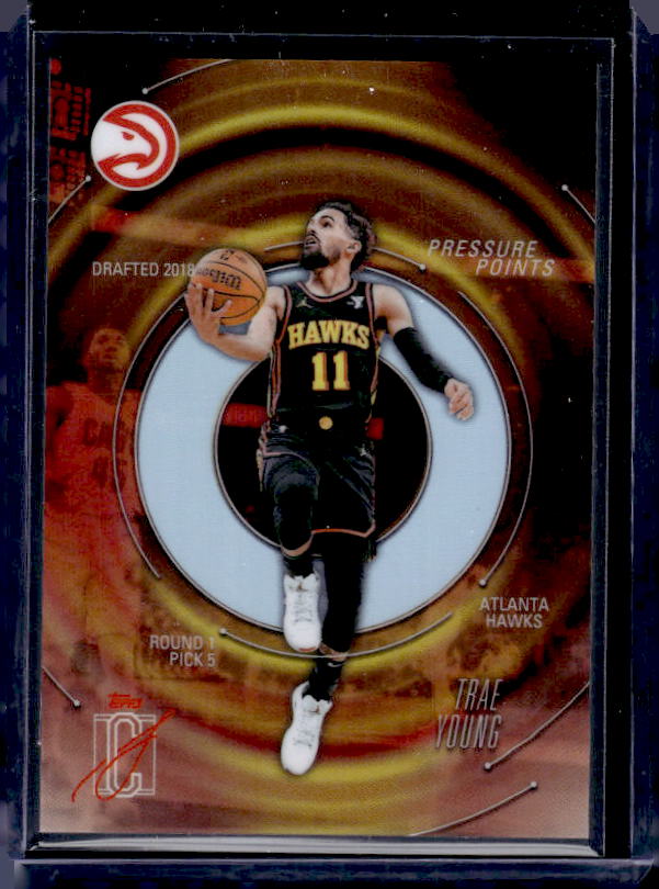 2025-26 Topps Signature Class #PP-10 Trae Young Pressure Points