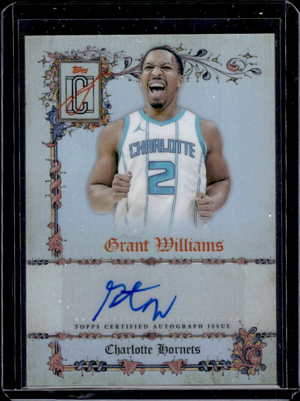 2025-26 Topps Signature Class #MS-GW Grant Williams Manuscripts