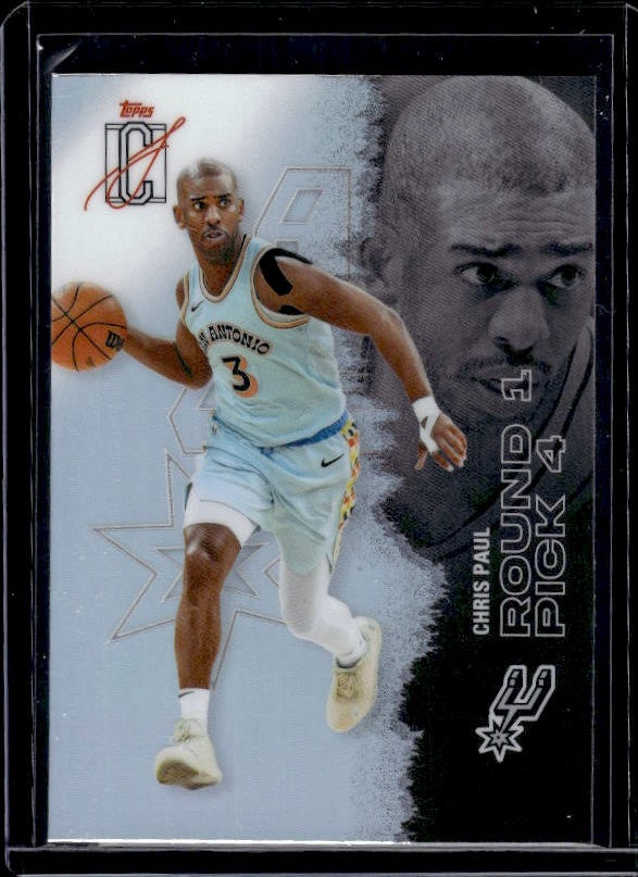 2025-26 Topps Signature Class #2 Chris Paul Chrome Refractors