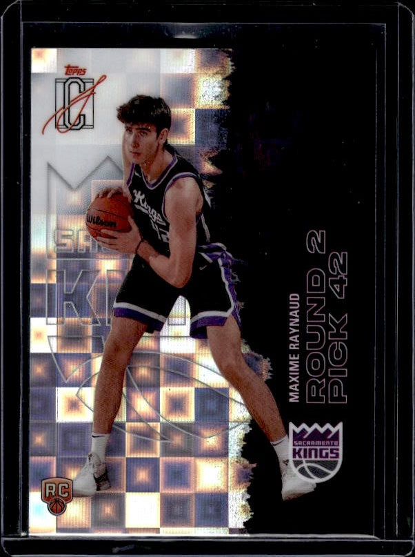 2025-26 Topps Signature Class #136 Maxime Raynaud Chrome Pandora Refractors