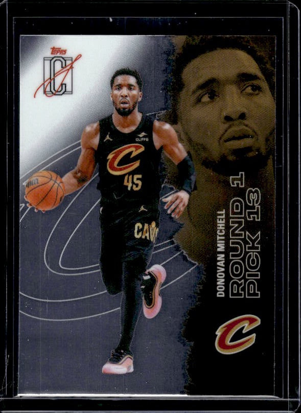 2025-26 Topps Signature Class #73 Donovan Mitchell Chrome