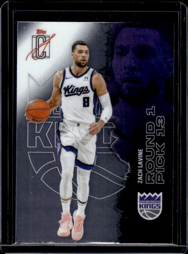 2025-26 Topps Signature Class #89 Zach Lavine Chrome
