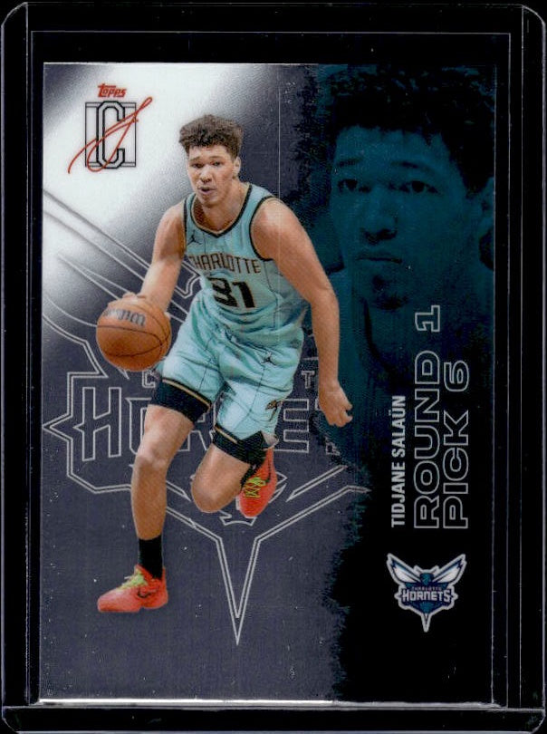 2025-26 Topps Signature Class #79 Tidjane Salaün Chrome