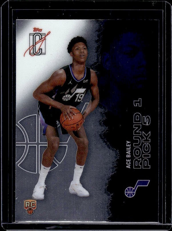 2025-26 Topps Signature Class #104 Ace Bailey Chrome