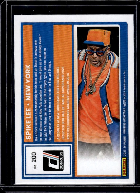 2025-26 Donruss #200 Spike Lee