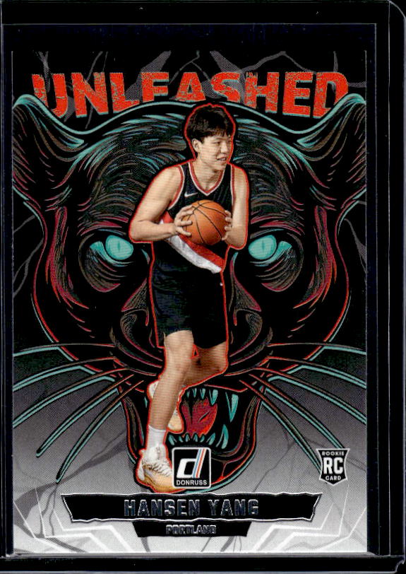 2025-26 Donruss #1 Hansen Yang Unleashed