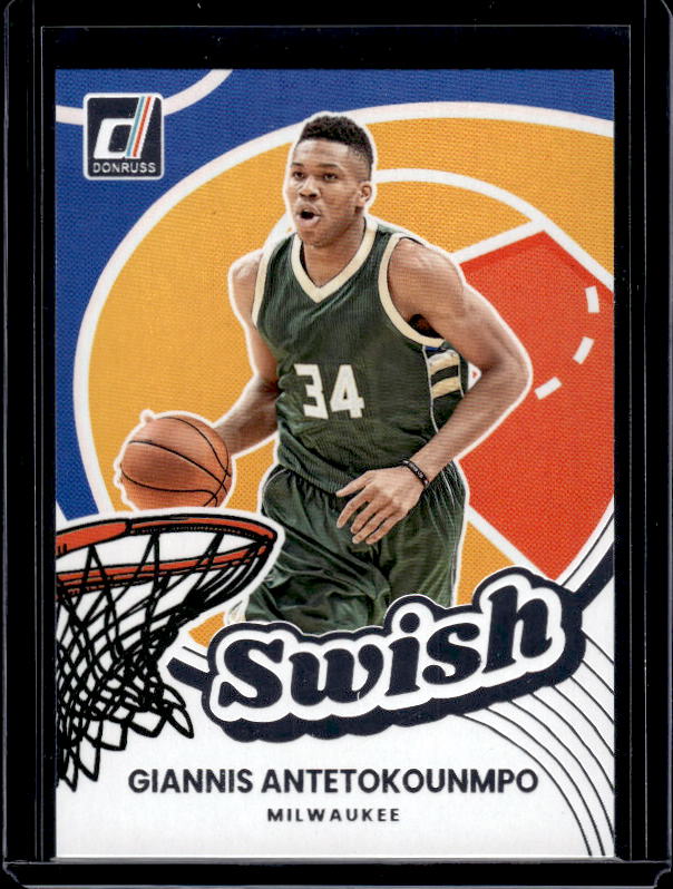 2025-26 Donruss #15 Giannis Antetokounmpo Swish