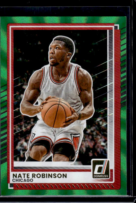 2025-26 Donruss #180 Nate Robinson Holo Green Laser
