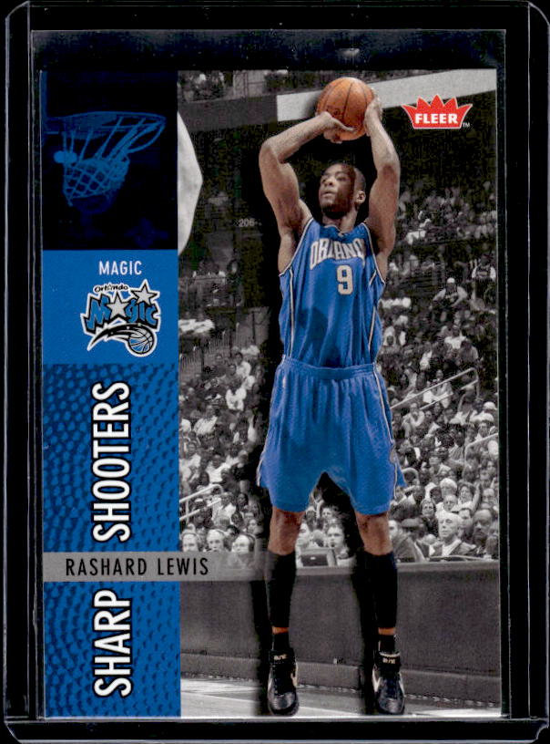 2008-09 Fleer #SS-17 Rashard Lewis Sharp Shooters