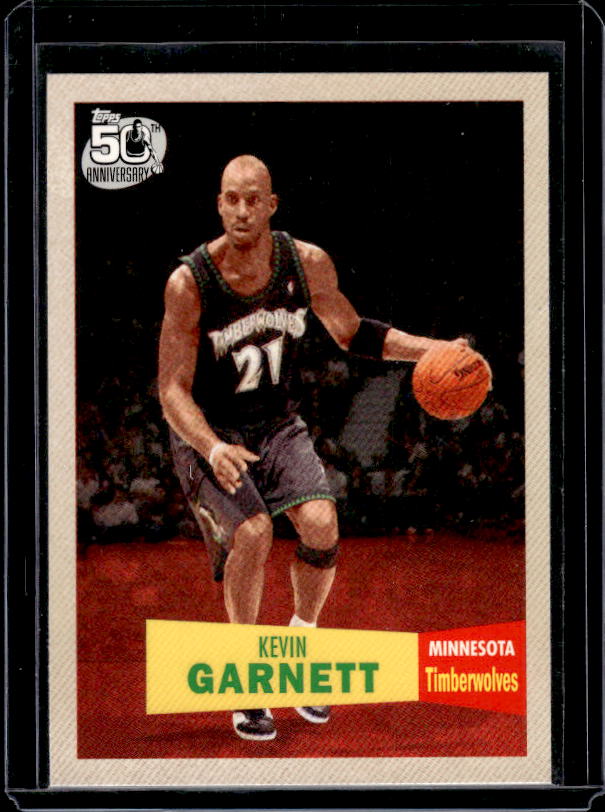 2007-08 Topps #20 Kevin Garnett 1957-58 Variations