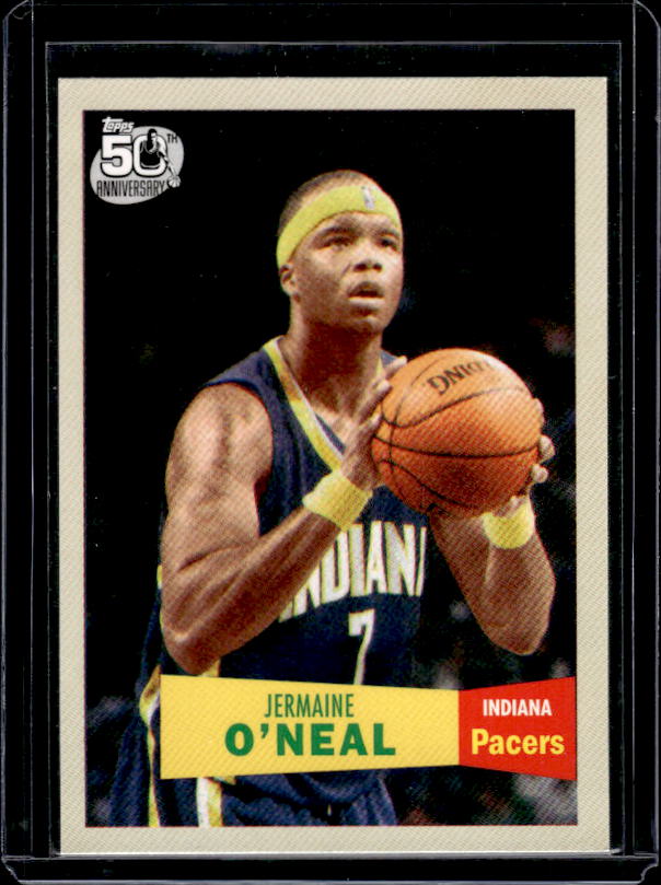 2007-08 Topps #7 Jermaine O'Neal 1957-58 Variations