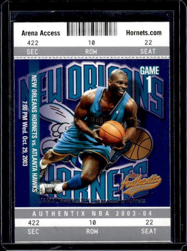 2003-04 Fleer Authentix #28 Jamal Mashburn