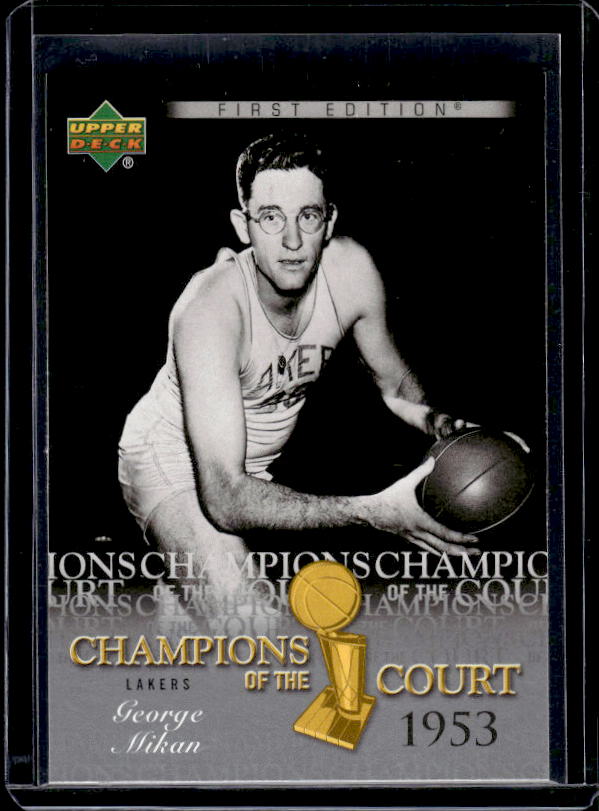 2007-08 Upper Deck First Edition #CC-GM George Mikan Champions of the Court