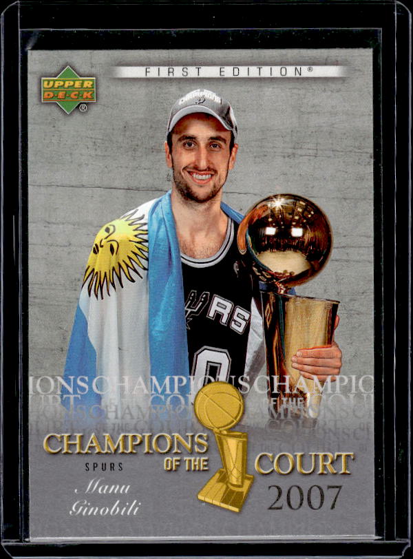 2007-08 Upper Deck First Edition #CC-MG Manu Ginobili Champions of the Court