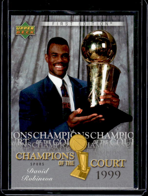 2007-08 Upper Deck First Edition #CC-RO David Robinson Champions of the Court