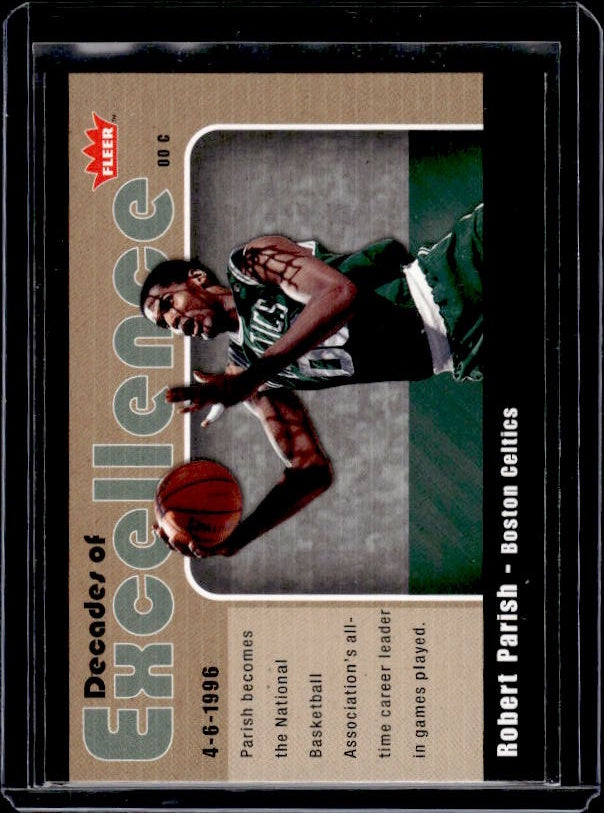 2007-08 Fleer #8 Robert Parish Decades of Excellence