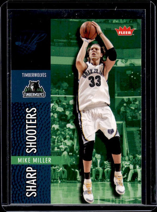2008-09 Fleer #SS-15 Mike Miller Sharp Shooters