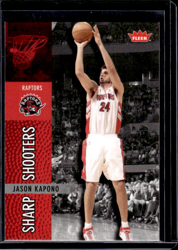 2008-09 Fleer #SS-6 Jason Kapono Sharp Shooters