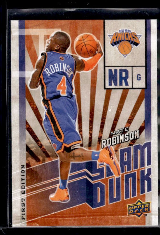 2009-10 Upper Deck First Edition #SD-3 Nate Robinson Slam Dunk