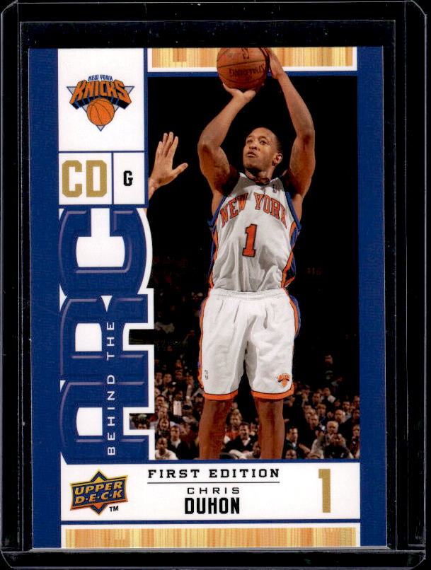 2009-10 Upper Deck First Edition #BA-24 Chris Duhon Behind the Arc