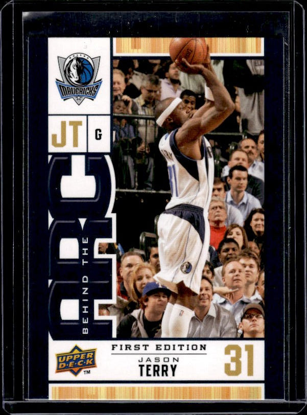 2009-10 Upper Deck First Edition #BA-14 Jason Terry Behind the Arc