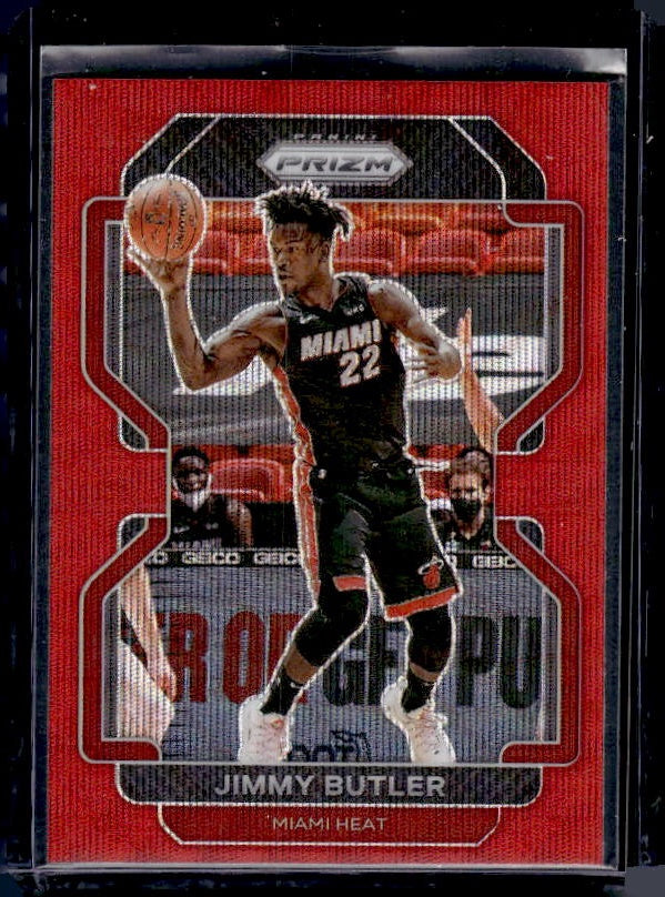 2021-22 Panini Prizm #236 Jimmy Butler Ruby Wave