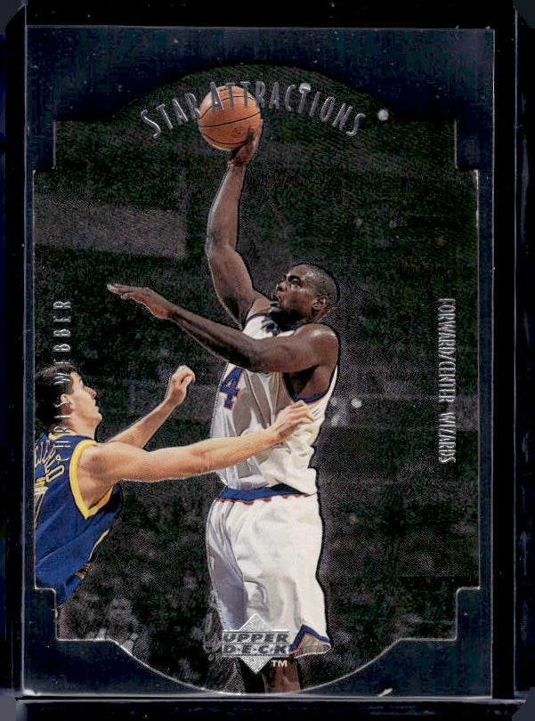 1997-98 Collector's Choice #SA8 Chris Webber Star Attractions
