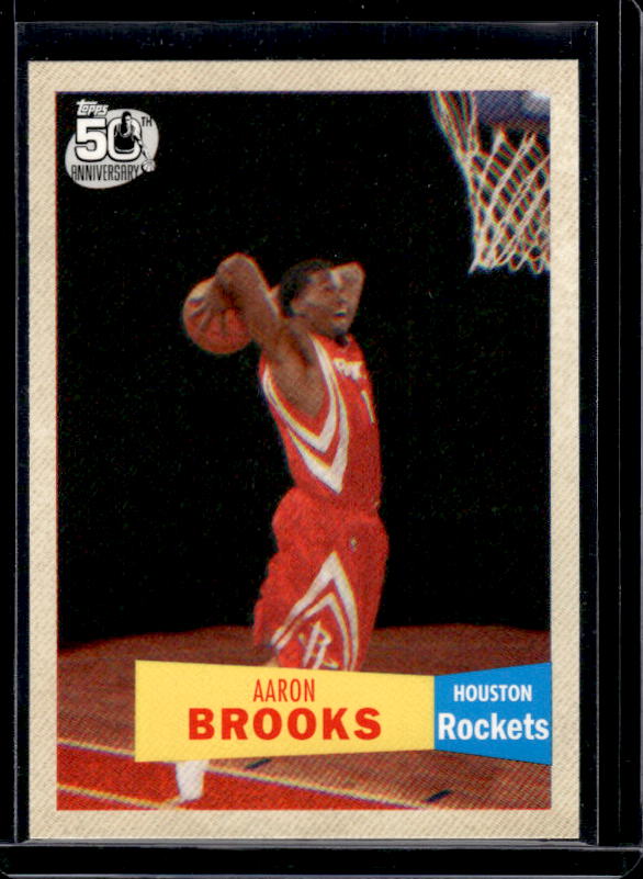 2007-08 Topps #135 Aaron Brooks 1957-58 Variations