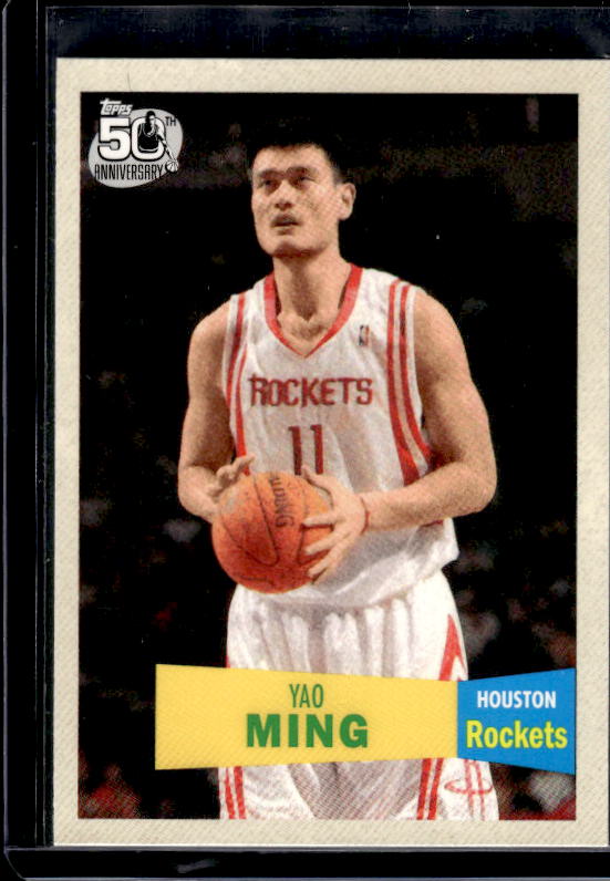 2007-08 Topps #11 Yao Ming 1957-58 Variations