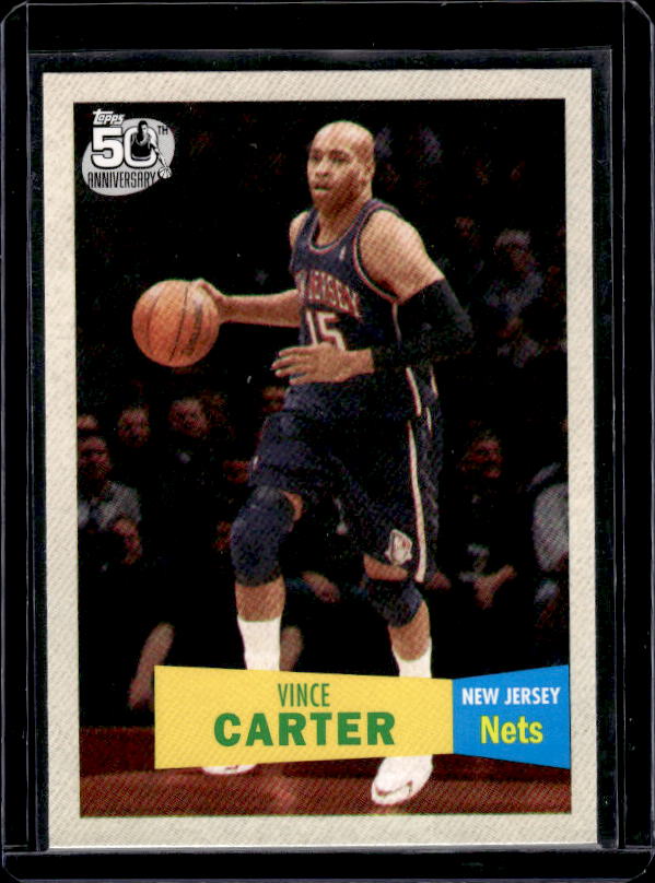 2007-08 Topps #28 Vince Carter 1957-58 Variations