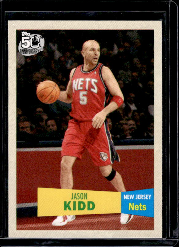 2007-08 Topps #5 Jason Kidd 1957-58 Variations