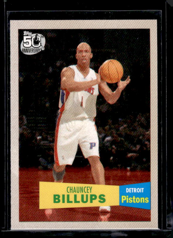 2007-08 Topps #17 Chauncey Billups 1957-58 Variations