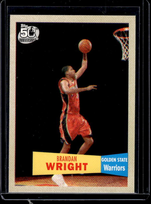 2007-08 Topps #118 Brandan Wright 1957-58 Variations