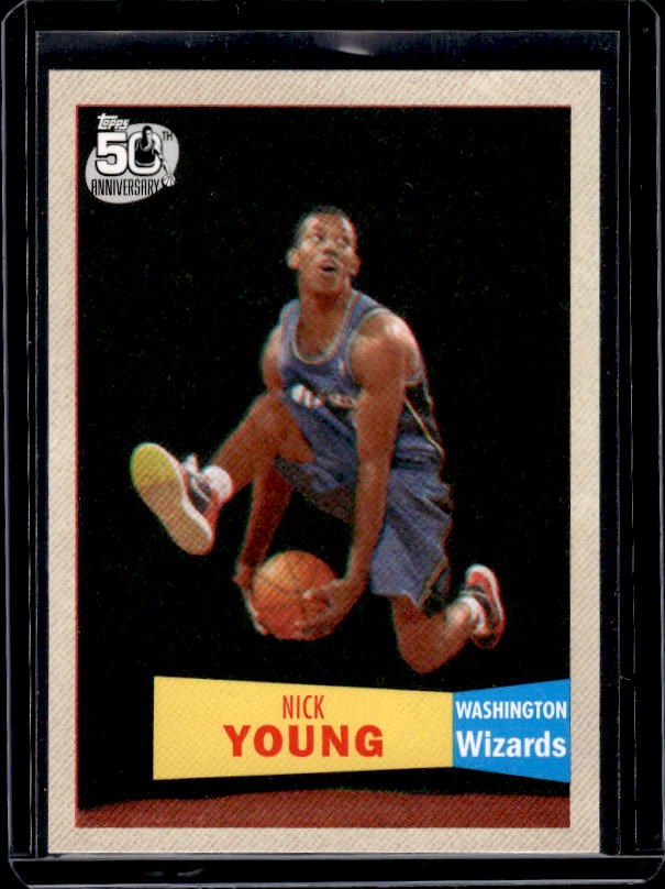 2007-08 Topps #126 Nick Young 1957-58 Variations